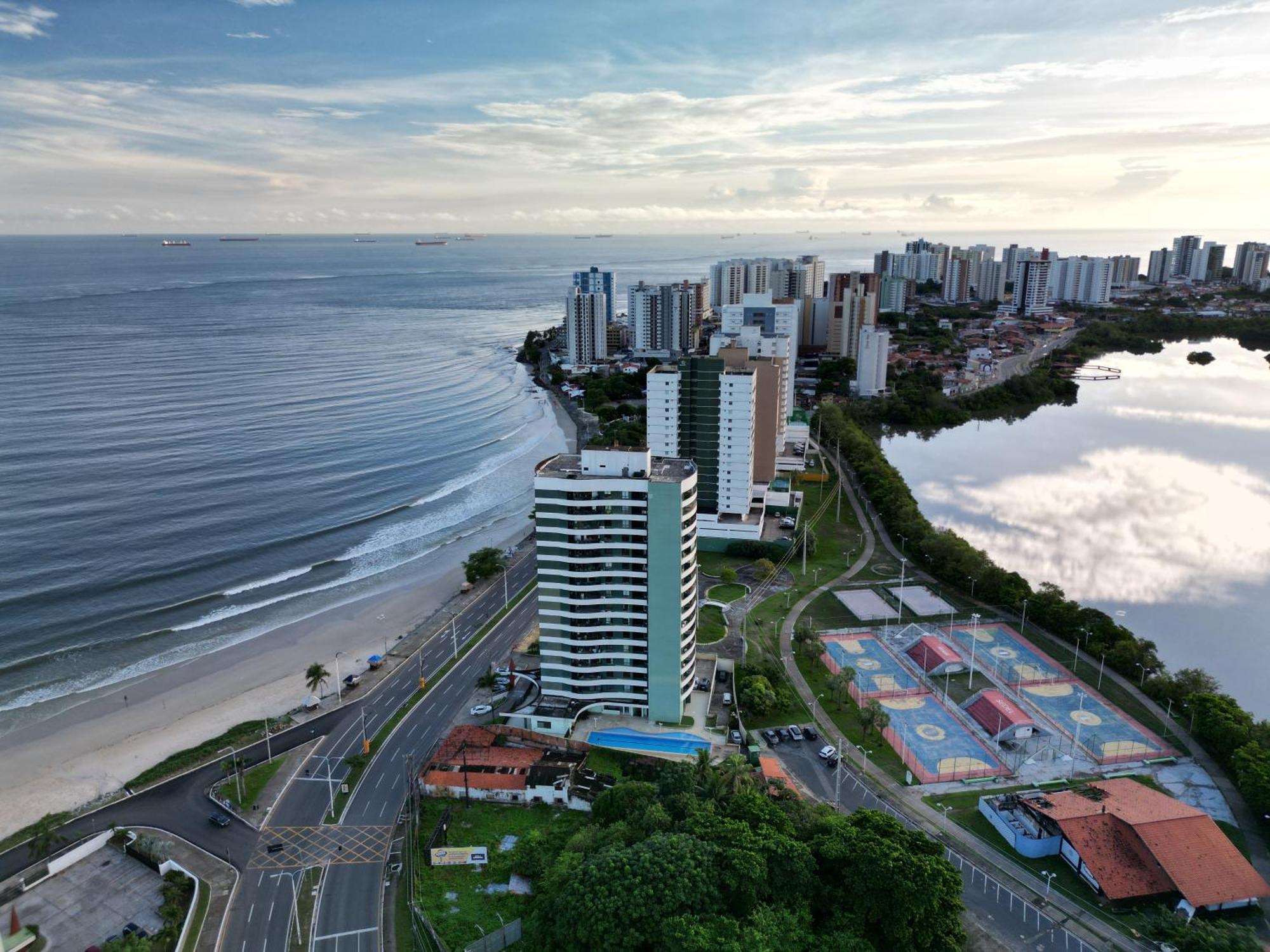 Veleiros Mar Hotel São Luís Exteriör bild